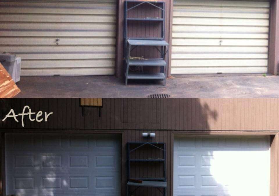 Should I paint or replace my garage door?